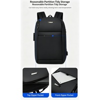 Sac à dos unisexe personnalisé avec logo, imperméable, pour ordinateur portable, sac de voyage, doublure en polyester, fermeture éclair, style décontracté, écologique, portable