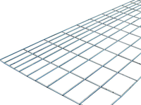Panneau de treillis soudé en fer galvanisé électrique à mailles carrées de 6, 12, 50x50, 2x2, 1x2, 3x3, 4x4, 5x5 pouces pour la construction