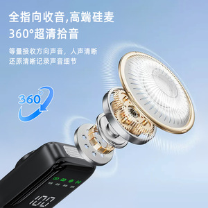 S90 Wireless <b>Lavalier</b> <b>Microphone</b> Dual Port AI Noise Reduction For Phone Camera - Product Image 4
