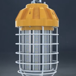 Lampe portable pour atelier de menuiserie, éclairage de travail LED temporaire, série connectable, cage de protection antidéflagrante pour lampe de travail - Product Image 1