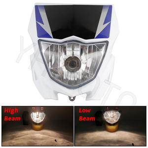 Faro Delantero YHMOTO XTZ125, Lámpara Frontal, Piezas de Carrocería para Motocicleta Yamaha XTZ 125 JYM125 Completo - Product Image 5