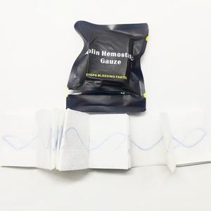 Absorbent Z Fold Chitosan Hemostatic <b>Bandage</b> <b>Gauze</b> Viscose Anti-Static Antibacteria Sterile <b>Medical</b> Surgical Rapid Hemostasis - Product Image 3