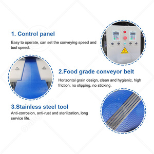 Trancheuse à viande horizontale industrielle ORME Coupeur de poitrine de poulet frais désossé entièrement automatique - Product Image 4