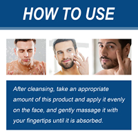 Crème pour le visage pour hommes East Moon, réduit les ridules, raffermit la peau, soin du visage, hydratante, crème liftante pour le visage