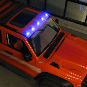 Solar Powered LED Roof Marker <b>Light</b> <b>Wireless</b> Remote Control Cab <b>Light</b> No Drill Universal Fit for Truck SUV Pickup - Product Image 6