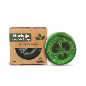 Barra de jabón de Loofah orgánico, embalaje de lujo, máquina hidratante para la piel, jabón orgánico para cara y cuerpo, a granel - Product Image 5