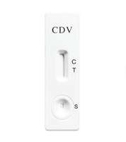 Chuangxingwell Schnelltest-Karte für Hunde-Morchelsiebeckenerkrankung (CDV-Antigen) mit Individuellem Logo für Tierkliniken und Haustier-Diagnostik