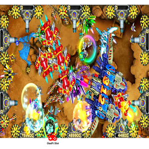 Machine d'arcade sportive <span class=keywords><strong>multijoueur</strong></span> d'intérieur personnalisée pour enfants, avec jeux de tir aux poissons, de <span class=keywords><strong>guerre</strong></span> aérienne et de grue à loterie, en anglais - Product Image 3