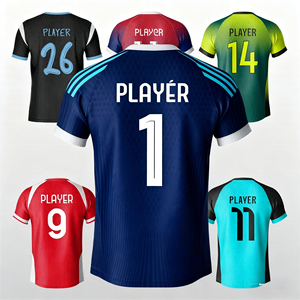 Conjuntos <span class=keywords><strong>de</strong></span> Camisetas <span class=keywords><strong>de</strong></span> <span class=keywords><strong>Fútbol</strong></span> Neymar Jr Al Hilal Verano 100% Poliéster Secado Rápido Transpirable Nombre del Equipo Personalizado Números Impresión Oficial - Product Image 3