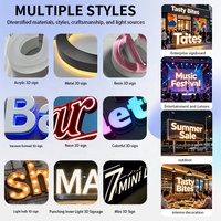 Letras de Canal LED Retroiluminadas Personalizadas Rebow, 3D, Acero Inoxidable, Alimentadas por Batería, Controladas por WiFi, para Interiores y Exteriores, Hospitales