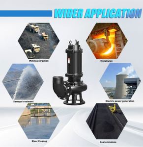 Bomba sumergible para aguas residuales de montaje en seco con interruptor de flotador - Product Image 2