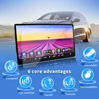 Autocollants de voiture, protection d'écran numérique Carplay, film protecteur en verre trempé, accessoires automobiles pour AITO M7 2026