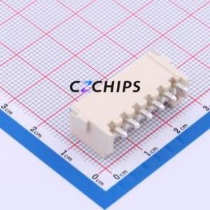 L396VH-06PW Wire-to-Board Pin Header SMD,P=3.96mm Connector 1x6P 3.96mm Horizontal Mount VH - Product Image 2