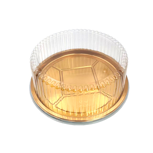 JY-82118-11CM Envase Redondo <span class=keywords><strong>de</strong></span> Plástico para Comida para Llevar, Caja para Sushi con Tapa Transparente, Caja <span class=keywords><strong>de</strong></span> Plástico para Empacar Pasteles - Product Image 3