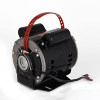 NEMA Standard Anti-Vibration Monophasé 56 Cadre Petit Moteur Électrique 370W Moteur de Ventilateur de Refroidisseur d'Eau