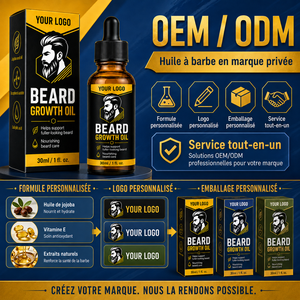 Successful Men Chosen <b>Beard</b> <b>Care</b> Oil Make The <b>Beard</b> Thicker Nourish Hair Follicles Jojoba Oil Salicylic Acid <b>Beard</b> Growth Oil - Product Image 3
