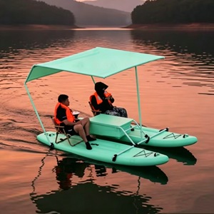 Nouveau design de catamaran électrique <span class=keywords><strong>gonflable</strong></span>, bateau électrique <span class=keywords><strong>gonflable</strong></span>, planche à pagaie <span class=keywords><strong>gonflable</strong></span>, catamaran <span class=keywords><strong>gonflable</strong></span> - Product Image 4