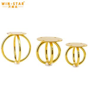 WINSTAR Accesorios para Muebles, Patas de Repuesto para Muebles, Patas de Hierro para Sofá, Placa Superior para Sofá, Patas de Hierro Doradas para Sofá - Product Image 3