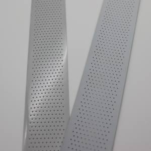 قماش نيوسول مخصص بقاعدة مثقبة وعاكسة (مادة الخرز الزجاجي) فضية للملابس الواقية الشخصية والملابس الخارجية - Product Image 4