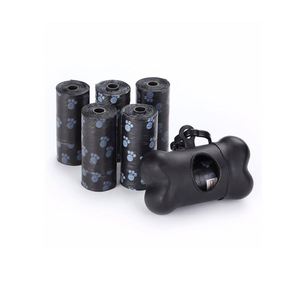 Eco Friendly Camping Disposable Compostable Mini Fragrant Capsule Pet Dog T-shirt Rubbish Plastic Bag with Disposable Dispenser - Product Image 3