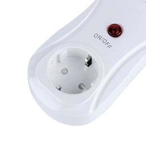 Venta al por mayor estándar europeo inalámbrico Control remoto salida 16A enchufe de corriente inteligente - Product Image 5