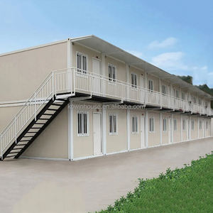 Acier Préfabriqué Modulaire Préfabriqué Vivre <span class=keywords><strong>Maison</strong></span> <span class=keywords><strong>Préfabriquée</strong></span> <span class=keywords><strong>Prix</strong></span> Conteneur d'expédition 40Fet Hous Maisons préfabriquées - Product Image 2