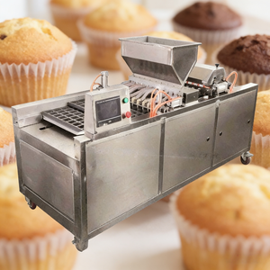 Machine industrielle entièrement automatique à grande vitesse pour la fabrication de mini-muffins et de gâteaux, populaire auprès des fournisseurs - Product Image 3