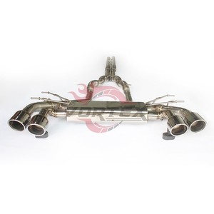 ท่อไอเสียแบบ Catback สแตนเลส Vortex SS304 พร้อมวาล์วและปลายท่อแบบ Quad Outlet สำหรับ Jaguar F-Type Sport Muffler - Product Image 2