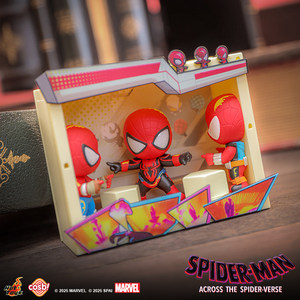 <span class=keywords><strong>POP</strong></span> Mart Hot Toys Sipi-dder-<span class=keywords><strong>Man</strong></span>: Across the Spdideer-Verse Blind Box Mini Figurine PVC Anime Modèle Artisanal de <span class=keywords><strong>Collection</strong></span> - Product Image 4