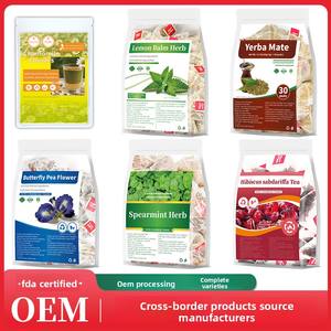 Té Medicinal <span class=keywords><strong>en</strong></span> Bolsitas de Manzanilla, Hibisco, Lavanda, Menta Verde, Semillas de Cardo Mariano, Cimicífuga, Flor de Mariposa Azul y Yerba <span class=keywords><strong>Mate</strong></span> - Product Image 4