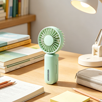 Ventilateur portable d'extérieur le plus vendu, trois vitesses, pliable pour la maison et le bureau, mini-ventilateur de poche électrique rechargeable par USB