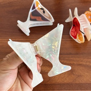 Griffes de cheveux de cocktail de style frais-Clips polyvalents demi-haut et <span class=keywords><strong>chignon</strong></span> pour femmes accessoires de cheveux de griffe de requin bohème - Product Image 4