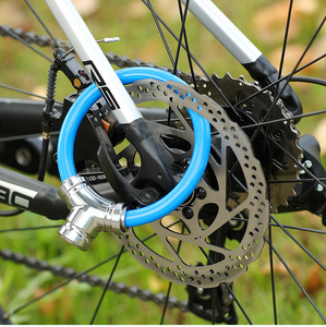 Antivol de sécurité portable pour vélo, chaîne de vélo ronde, antivol étanche et anti-cisaillement pour vélo et trottinette - Product Image 4
