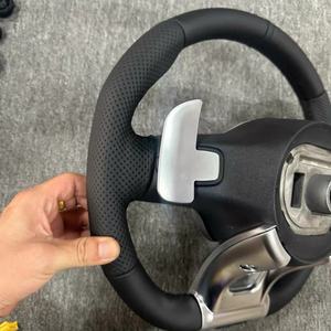 Volante de cuero personalizado para Mercedes-Benz E S C <span class=keywords><strong>G</strong></span>-Class W205 W204 W207 W218 W212 elegante - Product Image 3