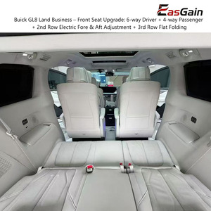 Kit de Conversión de Asientos Deportivos Premium para Buick GL8 <span class=keywords><strong>Lu</strong></span> Shang, Fila Central con Rotación de 360° y Ajuste Delantero/Trasero, Fila Trasera Completamente Plegable - Product Image 5