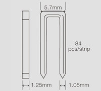 Agrafes SENCO L NARROW CROWN 9040