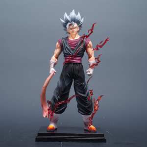 Estatua <span class=keywords><strong>de</strong></span> Busto <span class=keywords><strong>de</strong></span> Vegeta Super Saiyan <span class=keywords><strong>de</strong></span> 32 cm con Doble Retrato y Manos Intercambiables, Figura Coleccionable <span class=keywords><strong>de</strong></span> Anime Japonés GK - Product Image 5