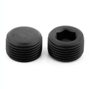 1/16 1/8 1/4 3/8 1/2 3/4 1 BSPT filetto maschio esagonale presa brugola tappo tubo acciaio inox SS304 - Product Image 4