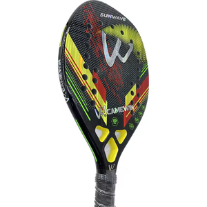 SUNWAVE Camewin 3K Holo graphischer Strand tennis schläger Voll carbon rahmen Feminino Masculina Kit Unhöfliche Oberflächen behandlung - Product Image 3