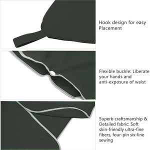 Bata de microfibra de secado rápido, poncho cálido con capucha para cambiarse en la <span class=keywords><strong>playa</strong></span>, toalla absorbente para natación, surf y <span class=keywords><strong>playa</strong></span>. - Product Image 3