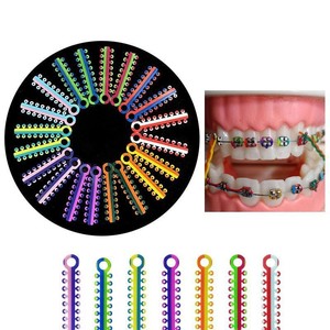 Poetry And Distant Places Anneaux de ligature TPU, lot de 20 anneaux, accessoires orthodontiques dentaires pour l'alignement des dents - Product Image 5