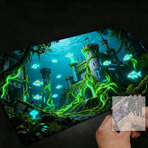 <span class=keywords><strong>Yu</strong></span>-<span class=keywords><strong>Gi</strong></span>-<span class=keywords><strong>OH</strong></span> carte tapis de jeu personnalisé enfants jeu de cartes tapis de jeu antidérapant base en caoutchouc polyester tissu surface impression tapis de jeu - Product Image 2