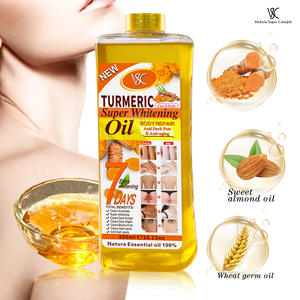 Venta caliente cúrcuma papaya Rosa ACEITE DE ALMENDRAS Super aceite blanqueador de la piel reparación Facial y corporal aceite esencial de masaje hidratante - Product Image 5