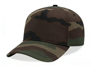 หมวกแก๊ปปักลายพราง 3 มิติ แบบเวียดนาม ปรับขนาดได้ พร้อมปักโลโก้ตามสั่ง เหมาะสำหรับกีฬาล่าสัตว์ เบสบอล หมวก 5 แฉก ลายพรางไม้ - Product Image 3