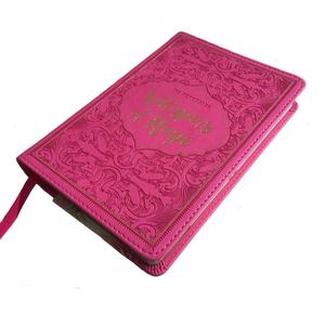 環境にやさしいA5サイズの聖書の本の印刷さまざまな<span class=keywords><strong>100</strong></span>枚のシート革カバー縫製バインディング - Product Image 3