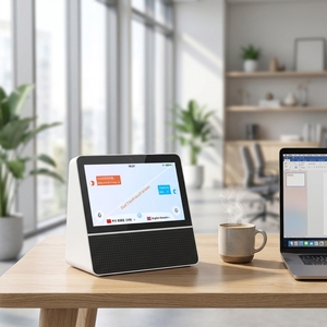 Traducteur <span class=keywords><strong>de</strong></span> bureau 5G avec longue autonomie <span class=keywords><strong>de</strong></span> batterie, assistant vocal IA, <span class=keywords><strong>traduction</strong></span> face à face, YUHUA RK X7 7.0 pouces - Product Image 1