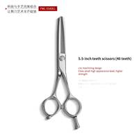 Kit de ciseaux de coiffure CNC 5.5 pouces, ensemble de ciseaux de coiffeur, ciseaux à effiler avec Premium Japan VG10 Steel Tijeras