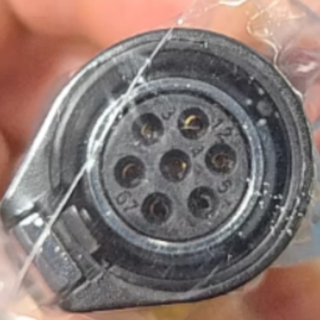 Waterproof Connector Plug (male) and Socket (female) Power Cord Connector XHE20 7P