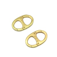 Cincin Pegas Ganda dengan Logo Kustom - Klip Pengikat Pegas Logam atau Cincin Pengangkat untuk Produk Trendi