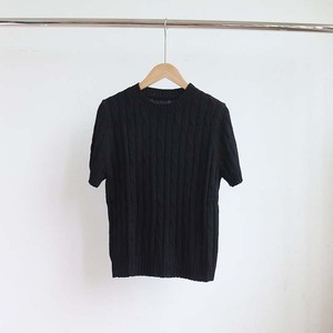 Maglione da <span class=keywords><strong>Donna</strong></span> in Cashmere Giallo Elegante con Cavo Nero Lavorato a <span class=keywords><strong>Maglia</strong></span>, OEM di Fabbrica, Basso MOQ - Product Image 3
